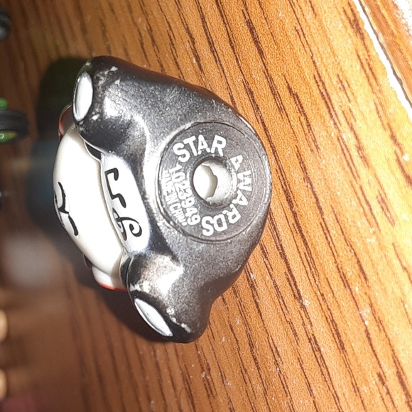 VINTAGE STAR AWARDS MUSIC PANDA BEAR KEYCHAIN CHARM GOOD CONDITION - Picture 3 of 4